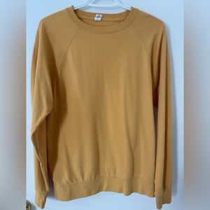 French Terry Crewneck Sweater